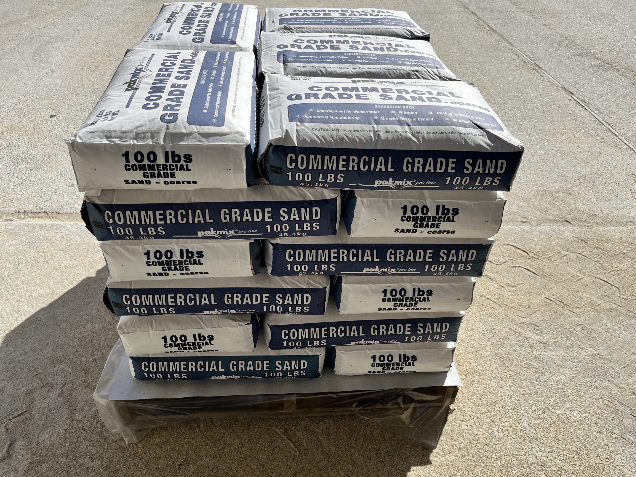 packaged concrete
