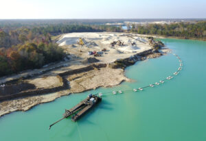 Dredge wash plant